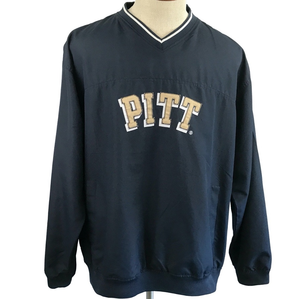J2 Sport PITT University of Pittsburgh Pullover Jacket Size L NWOT